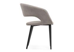 Стул на металлокаркасе Торган катания смок / черный матовый