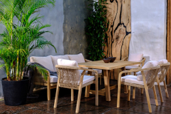 Диванная группа из акации РИМИНИ со столом 150 см M