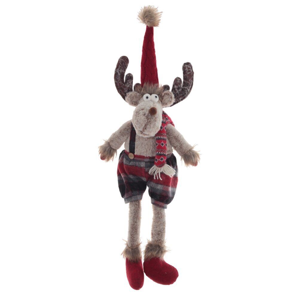 GAEM Игрушка набивная "Олень", L22 W16 H74/24 см, 2в.