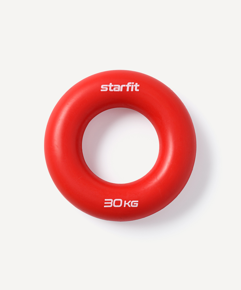 Эспандер кистевой ES-404 Кольцо, 30 кг, силикагель, красный