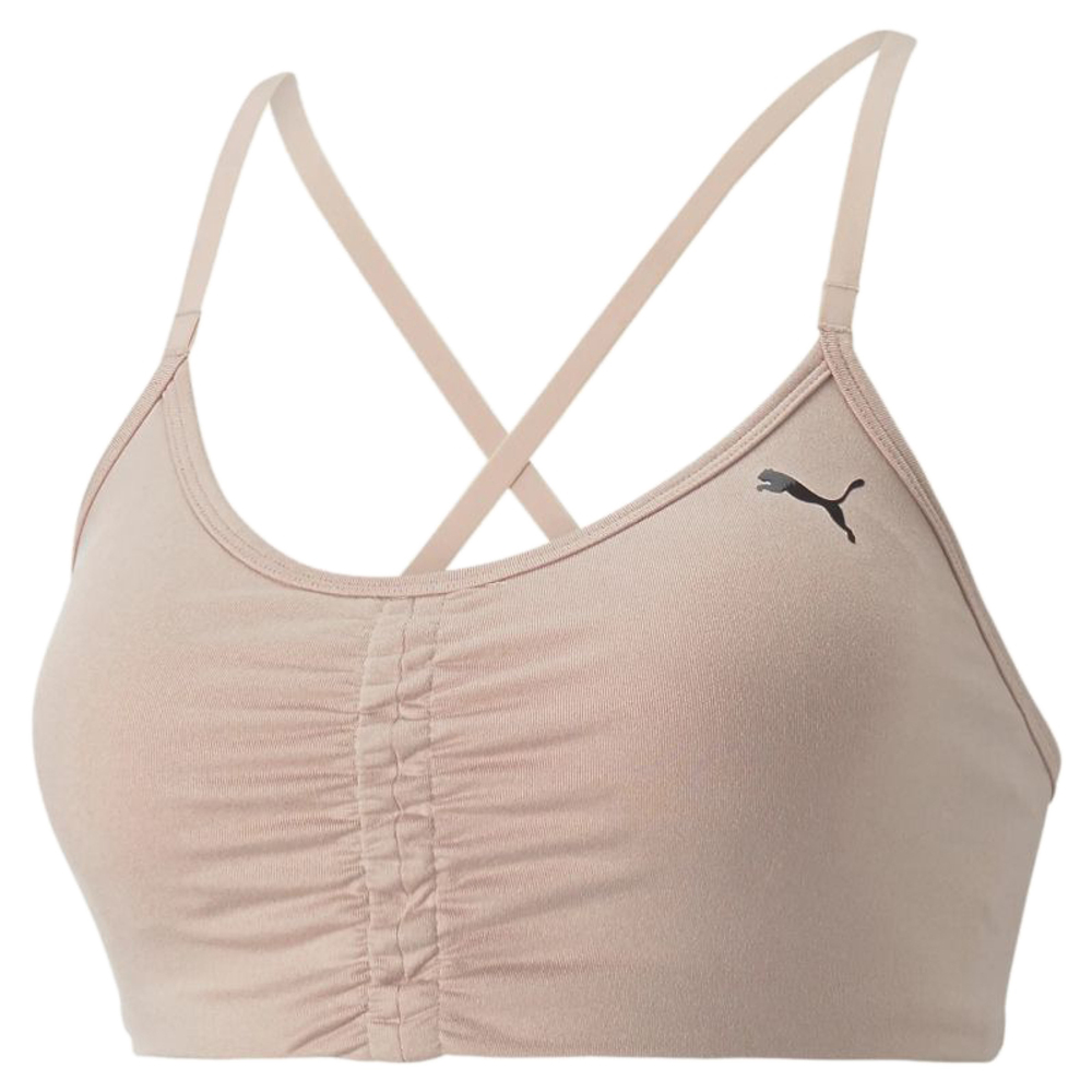 ТОП теннисный Puma Low Impact Studio Training Bra - rose quartz heather