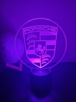 Светильник "Эмблема Порше" (Porsche)