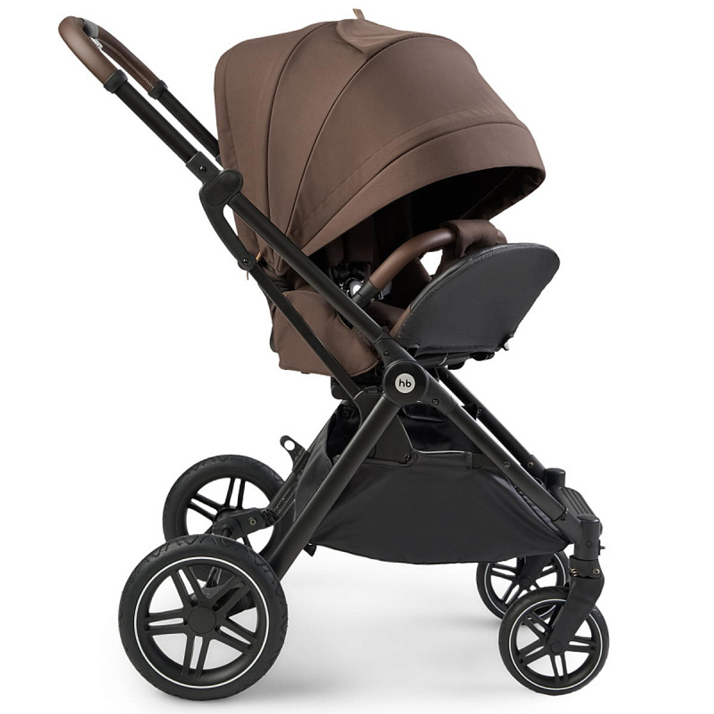 Детская прогулочная коляска Happy Baby Luna 360 dark brown