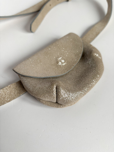 Кожаный ремень с кошельком Bonpoint