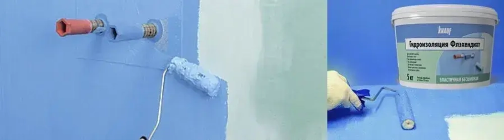 КНАУФ Флэхендихт гидроизоляция 5кг / KNAUF Flachendicht гидроизоляция 5кг