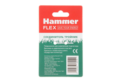Соединитель Hammer Flex 236-014 тройник