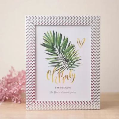 Фоторамка 15*20см «Неаполь» серебро, пластик