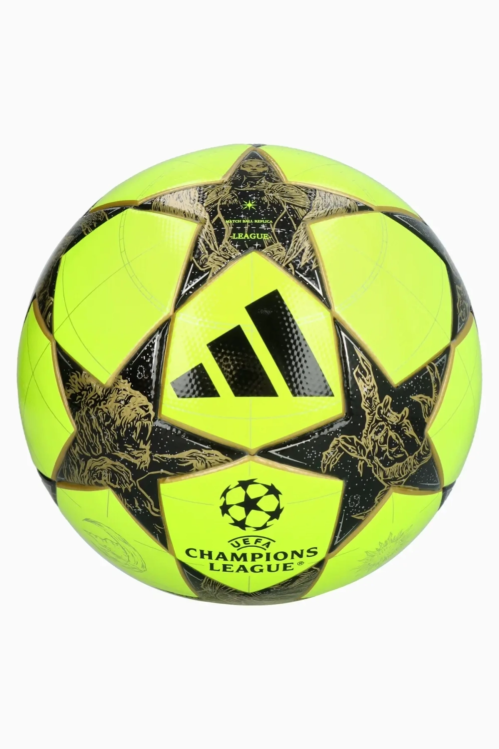 Футбольный мяч adidas UCL League 25/26 Winter размер 4 - желтый