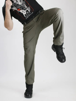 Брюки Барс Урбан (РипСтоп со спандексом, Олива) 50/4 (176)