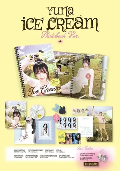 Альбом YUNA - ICE CREAM [Photobook ver.]