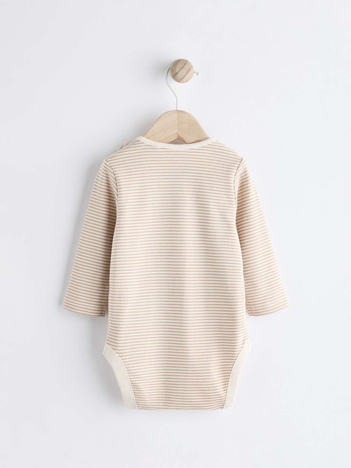 Боди с длинным рукавом для малышей Next 920-816, Бежевый