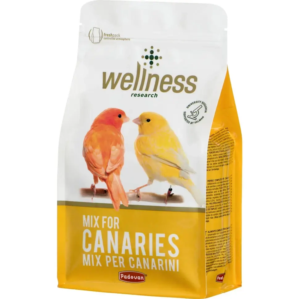 Padovan wellness корм основной для канареек - 1 кг
