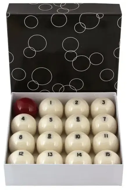 Комплект шаров 60.3 мм "Classic Standart" (красный биток)