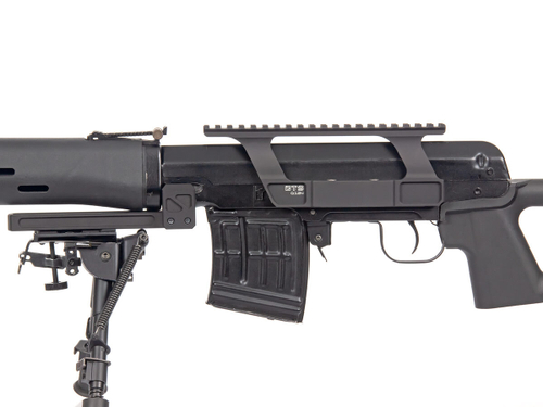 Кронштейн GTS Q.124 боковой небыстросъёмный низкий Picatinny для СВД/Тигр