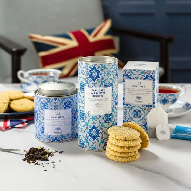 Whittard of Chelsea 1886 Набор чая с печеньем The Earl Grey Collection