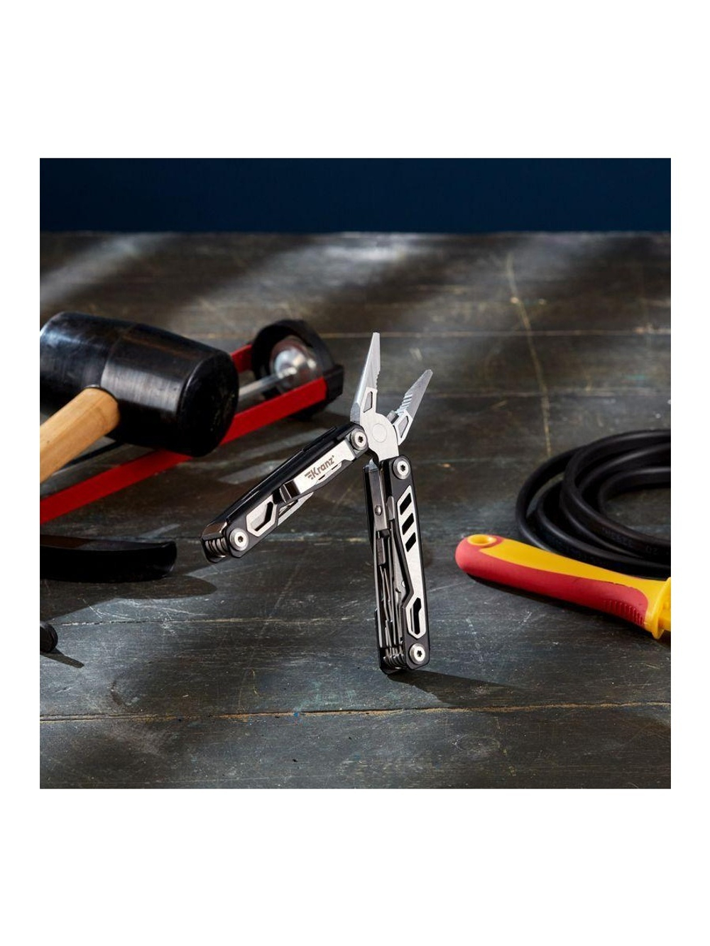 Мультитул 14 в 1 155мм Kranz KR-12-4947-2