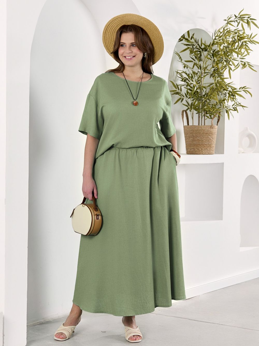 Блузка Камео-4 Виотекс ХАКИ