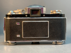 Exakta Varex IIa + Tessar 2.8/50mm пыль внутри объектива