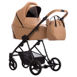 Детская коляска Bebetto Yoddi Pro 2 в 1 03 рыжая кожа