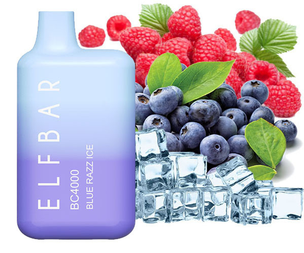 Elf Bar - Blue Razz Ice (4000, 5% nic)