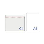 Конверты С4 (229х324 мм) КРАФТ, с клеевым слоем, 80 г/м2, КОМПЛЕКТ 25 шт., треугольный клапан, BRAUBERG, 112365