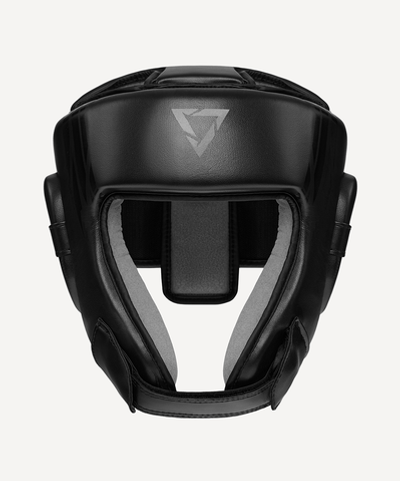 Шлем открытый ORO, ПУ, черный