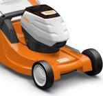 Газонокосилка аккумуляторная STIHL RMA 448 TC PRO самоходная без АКБ и ЗУ 63580111420