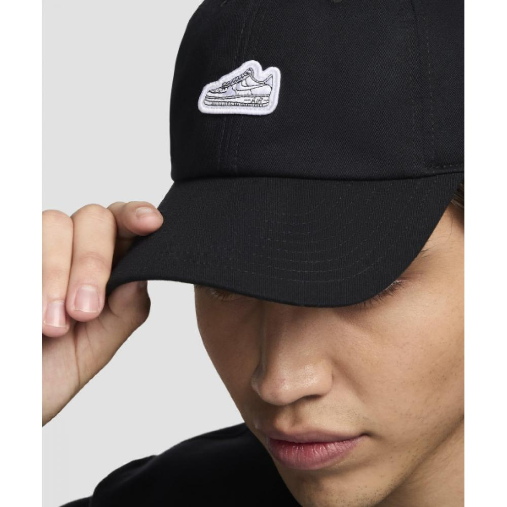 FZ2121-010 Бейсболка U NK CLUB CAP U CB AF1 PTCH L