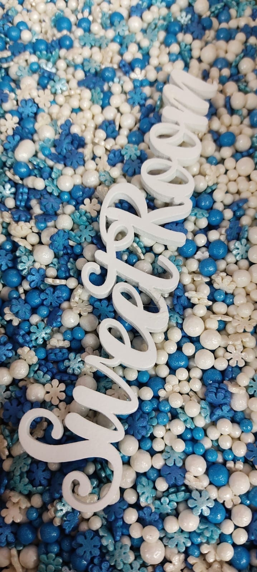 Посыпка Кондитерск декор Микс Снежинки 50гр Годен24мес