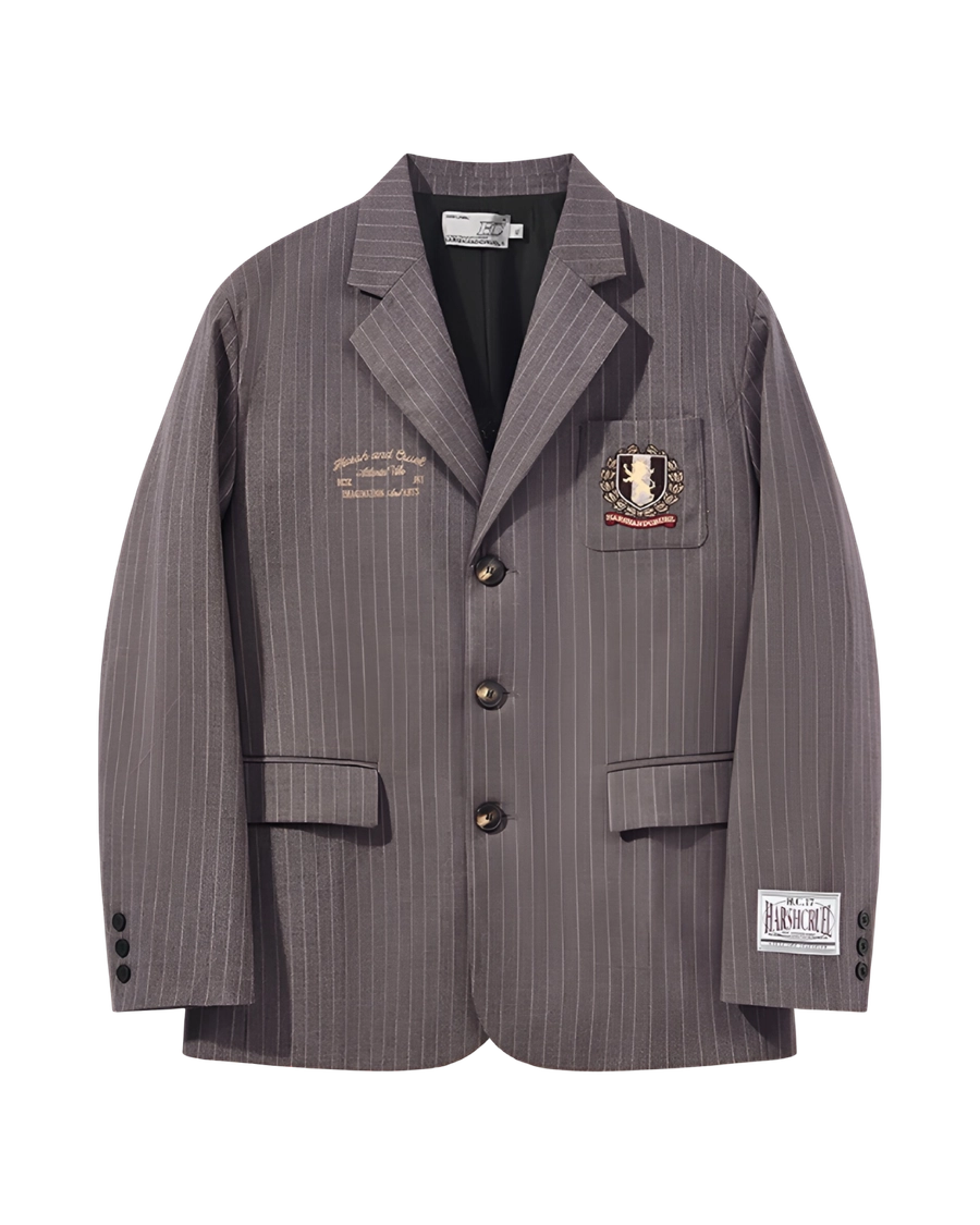 Блейзер HARSHandCRUEL "HACR Academy" Striped Blazer