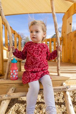 Детская бутылка Klean Kanteen Kid Classic Narrow Sippy 12oz (355 мл) Coral Strawberries