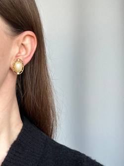 Клипсы с «жемчугом» 1928