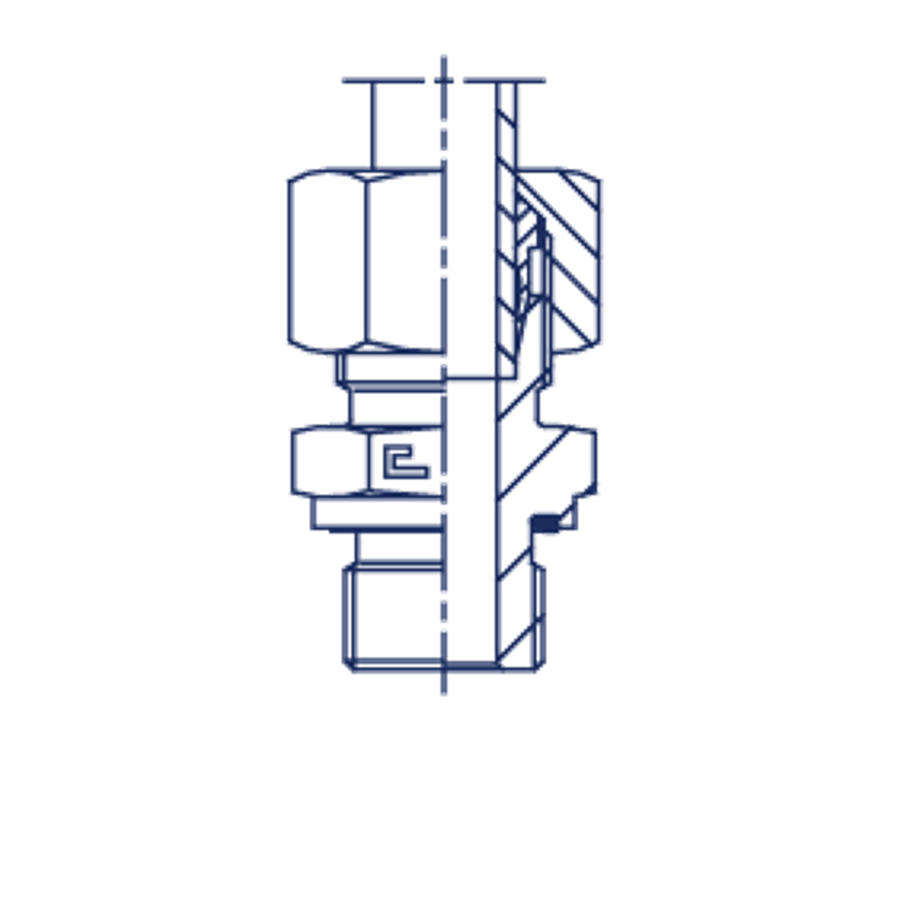 Штуцер FE DS16 BSP 1/2" B4