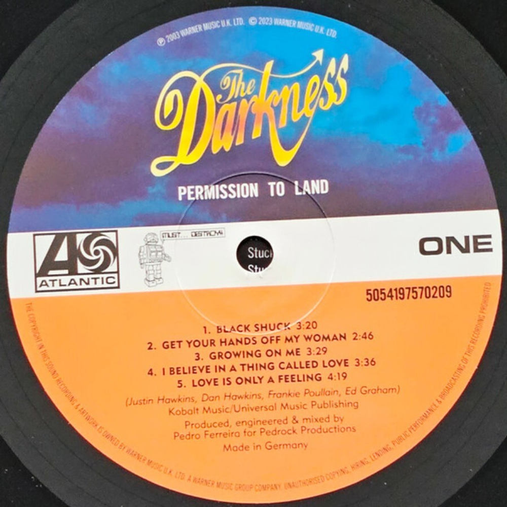 The Darkness / Permission To Land (20th Anniversary Edition)(LP)