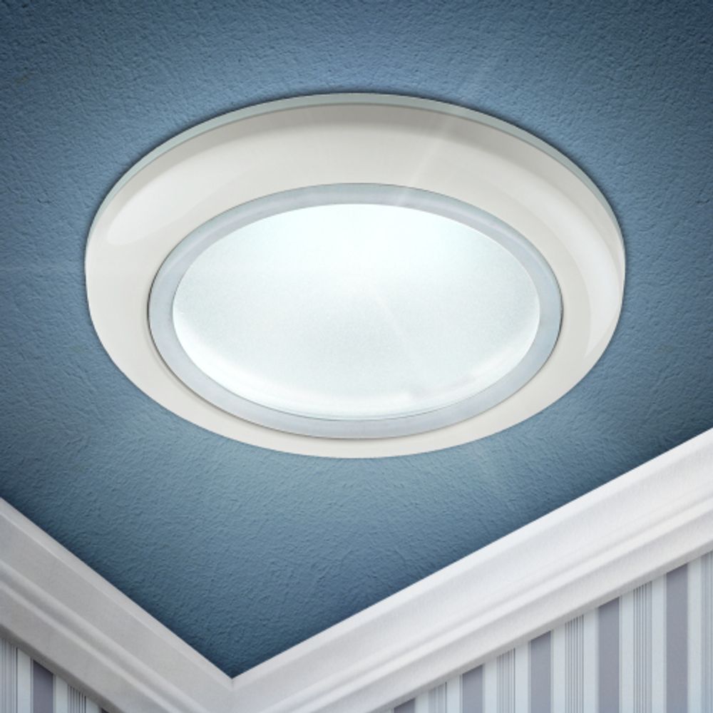 WR1 WH Светильник ЭРА влагозащищенный MR16,12V/220V, 50W белый | Влагозащищенные встраиваемые светильники