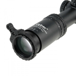 Оптический прицел Veber Black Russian 1-6x24 TSS RG для охоты и стрельбы на ближних дистанциях с баллистической сеткой