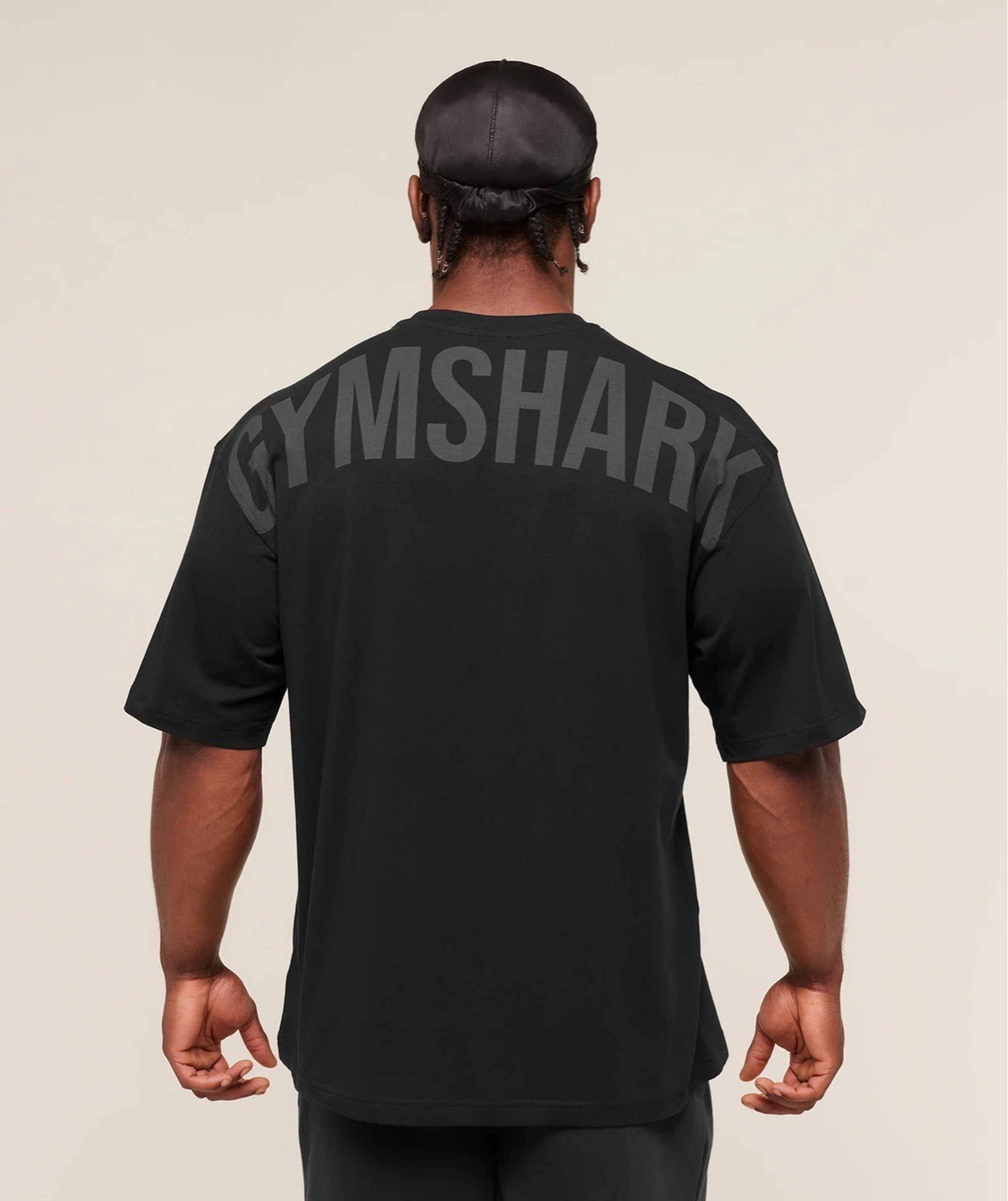 Футболка GYMSHARK Power T-Shirt Blackout
