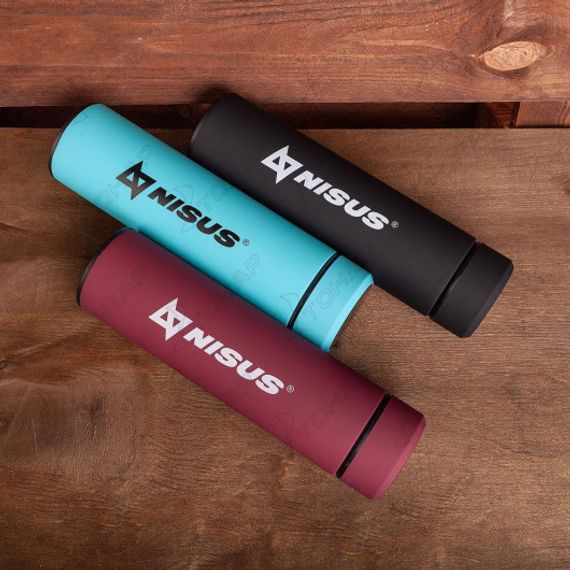 Термос 049-T 450ML с термодатчиком бирюзовый (N.TM-049-T) Nisus