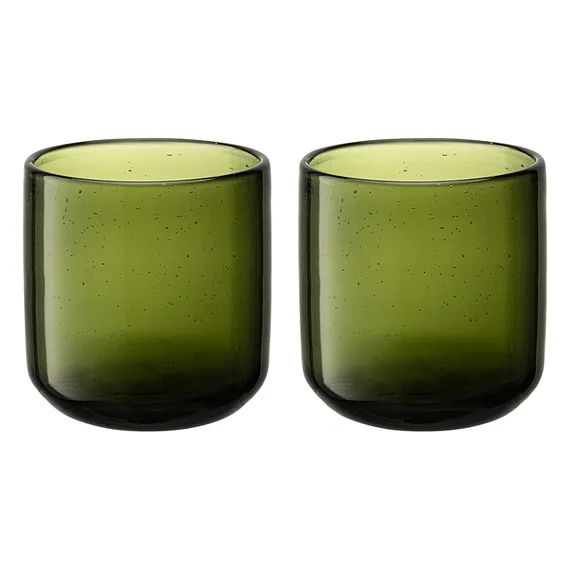 Набор стаканов flowi, 310 мл, зеленые, 2 шт.