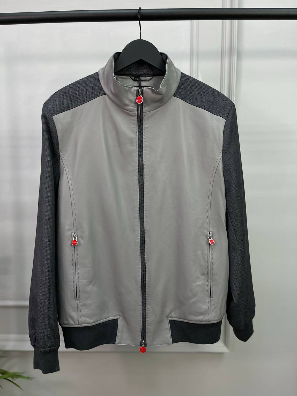 Комбинированная куртка  Kiton