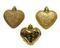 Набор игрушек Сердце любви 6 шт., золотой, Kaemingk (028015)