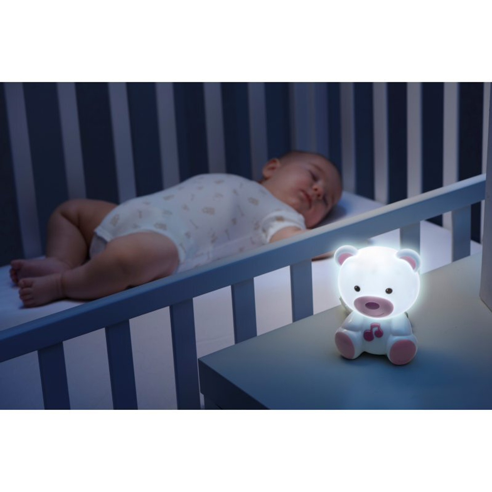 Chicco First Dreams - Лампа прикроватная Sweet dream Pink 98301