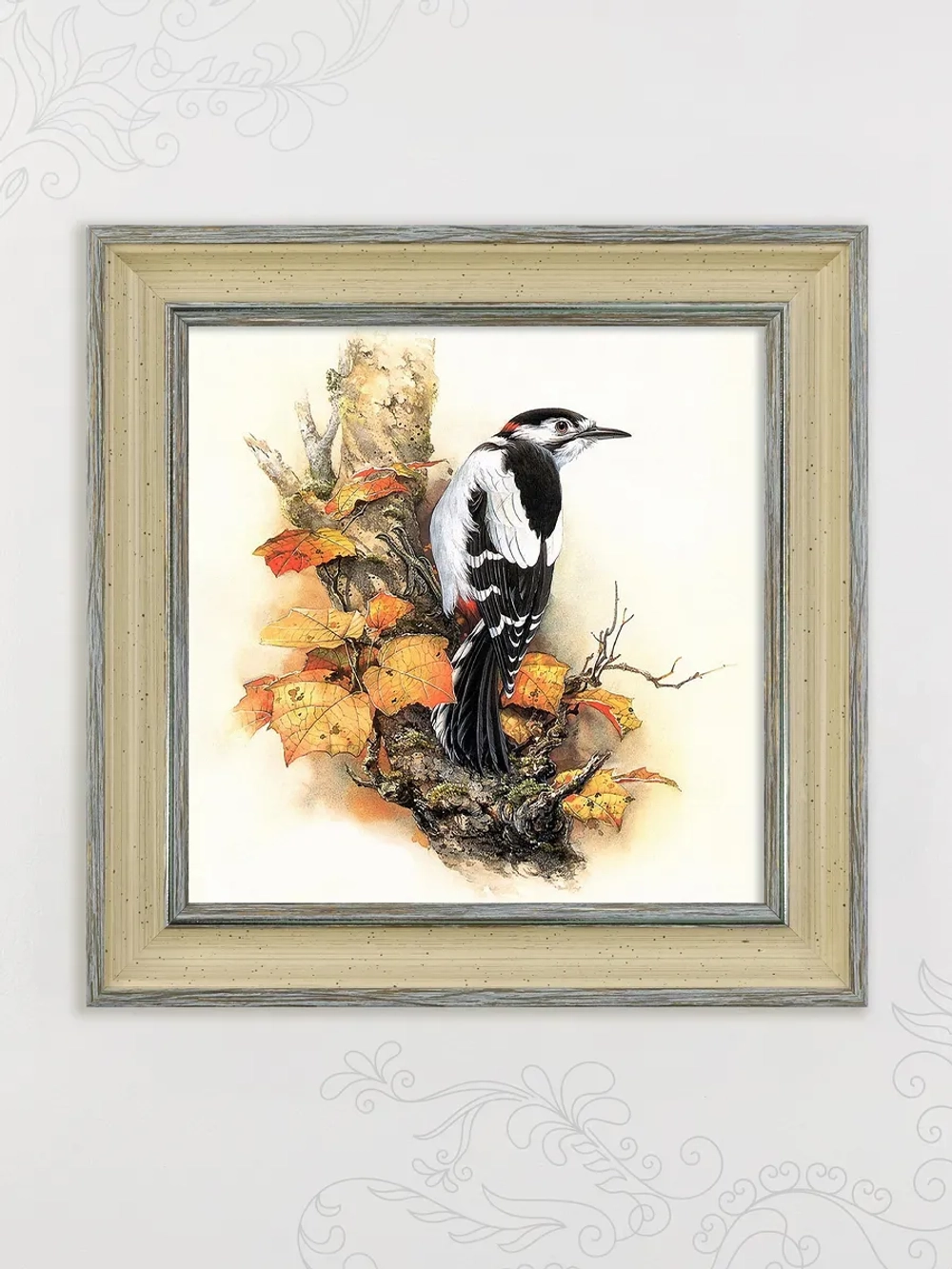 Картина на стену интерьерная на холсте в раме