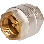 Клапан обратный ROMMER RVC-0001 - 1"1/2 (ВР/ВР, PN25, Tmax 120°C, с металлическим седлом)