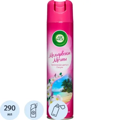 Освежитель воздуха Air Wick Мальдивские мечты Тропические цветы и пачули 290 мл