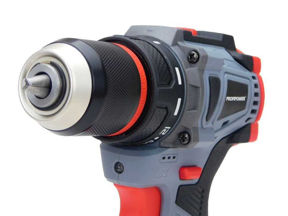 Аккумуляторный бесщеточный шуруповерт PROFIPOWER BL-161(16В,40Нм,Li-ion 2шт,2.0Ач,поясная клипса, бита-магнит, 2 скорости,0.8-10мм,З/У,в кейсе)