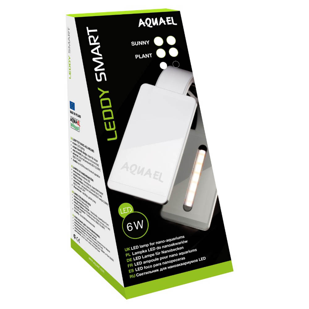 Aquael Leddy Smart LED Plant 6 Вт светильник светодиодный для аквариума, белый