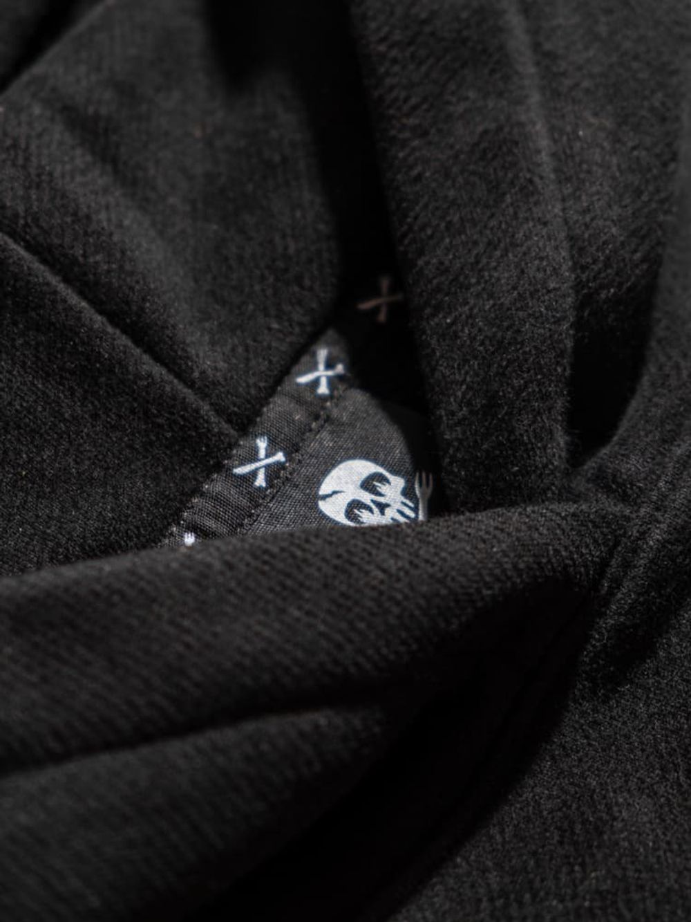 Худи Hardlunch Milk черный