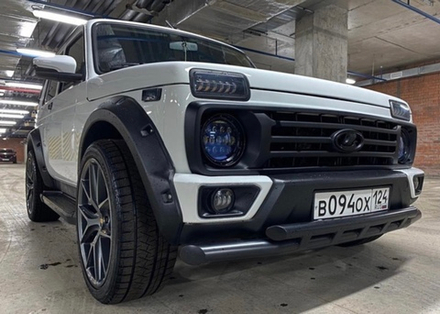 Силовые расширители арок колес 'Урбан' Нива 4х4/Легенд