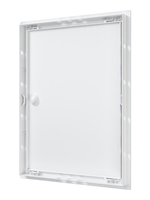 Люк ревизионный ЛР фланец 296х396 ручка 318х418 пластик EVECS